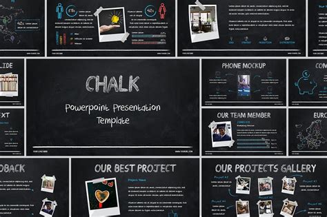 Chalk - Chalkboard Powerpoint Templates – MasterBundles