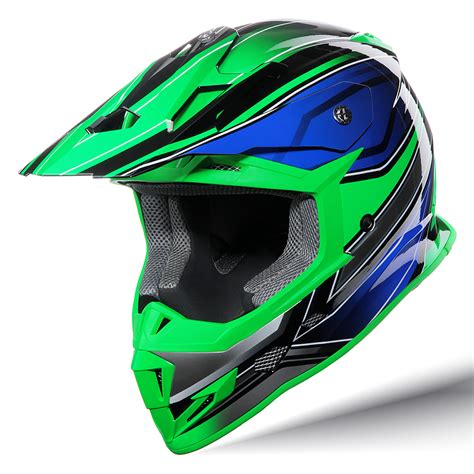 glx adult off road motocross helmet dirt bike mx atv utv full face motorcycle helmet for men ...