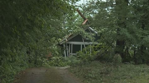 Microburst causes extensive damage in Belgrade area Wednesday ...