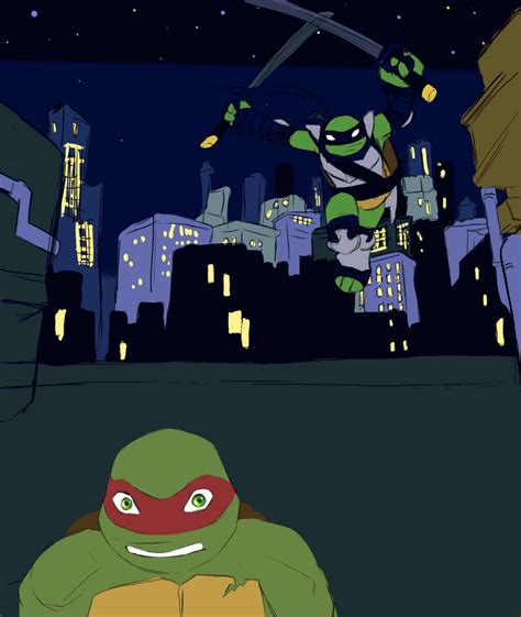 TMNT Dark Leo (colour) by aileri on DeviantArt