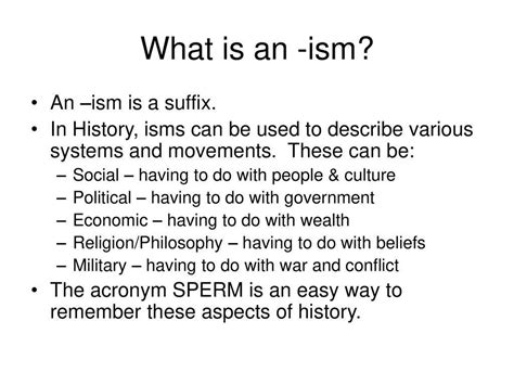 A SIMPLE GUIDE TO EVERY -ISM | LaptrinhX / News