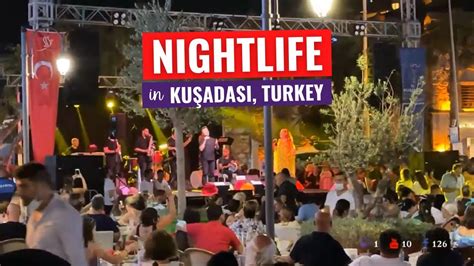 What Nightlife is Like in Kuşadası Turkey - YouTube