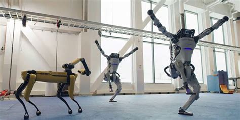 Watch a Family of Dancing Robots Bust a Move to 'Do You Love Me?'