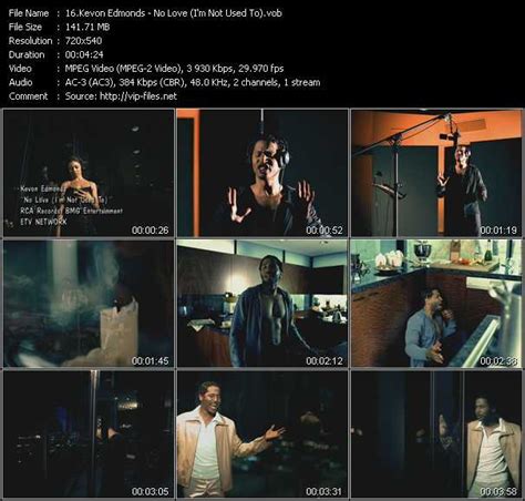 Kevon Edmonds - No Love (I'm Not Used To) - Download Music Video Clip ...