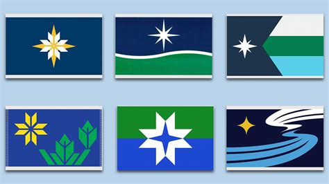 Minnesota is changing it's state flag, and these are the six finalists, which one do you think ...