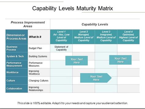 Capability Matrix Template