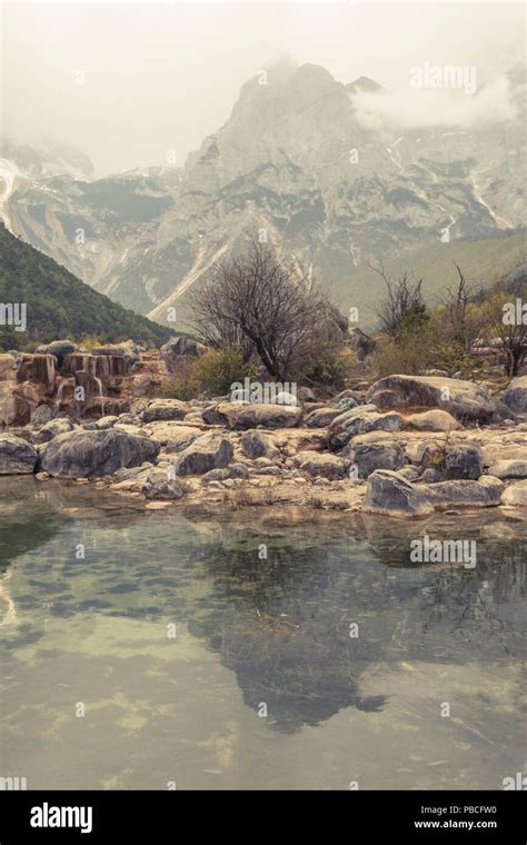 Blue Moon Valley in Lijiang, Yunnan, China Stock Photo - Alamy