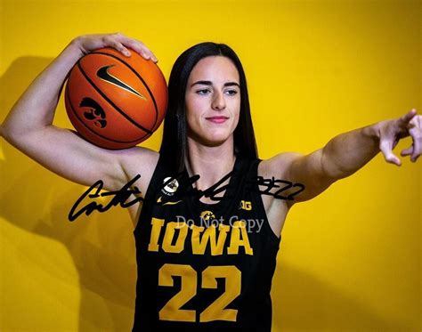 CAITLIN CLARK SIGNED PHOTO 8X10 RP AUTOGRAPHED PICTURE IOWA WOMENS ...