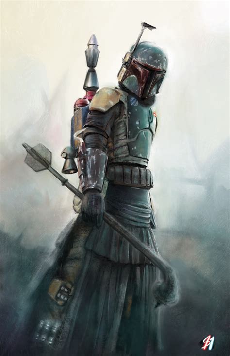 ArtStation - Boba Fett - From the Mandalorian | Star wars hintergrund ...