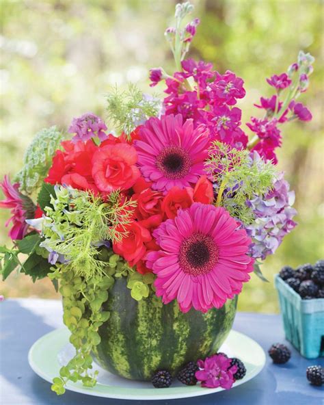 Create Summer Floral Arrangements in Fruit - Southern Lady Mag | Summer floral arrangements ...