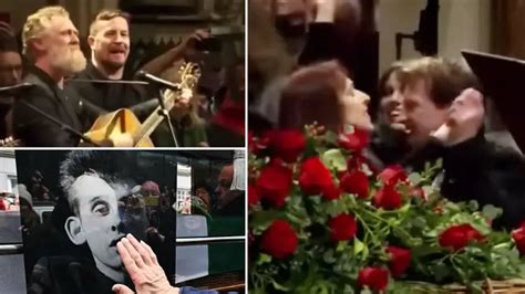 Shane MacGowan funeral: Mourners dance in the aisles to 'Fairytale of New York' in... - Smooth