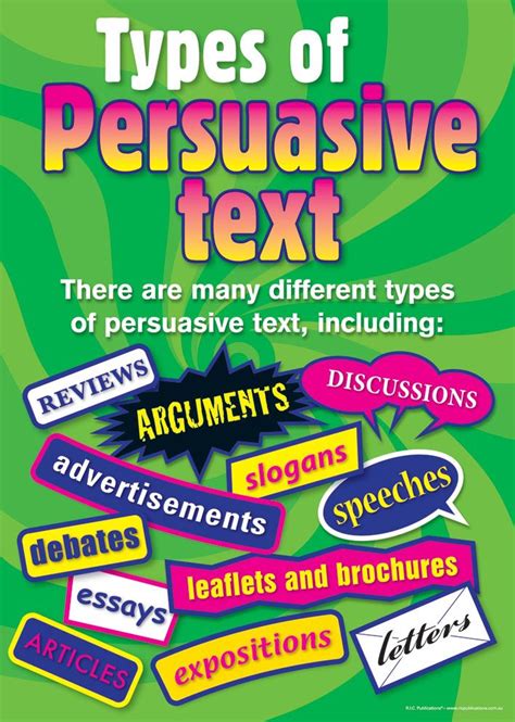 7089-Types-of-persuasive-text.ph70 | Persuasive text, Persuasive ...