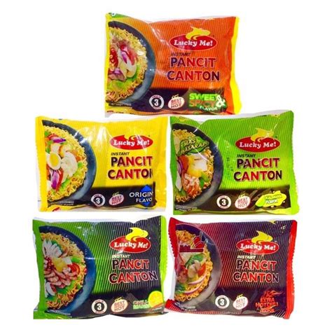 Lucky Me Pancit Canton Assorted Flavors | Shopee Philippines