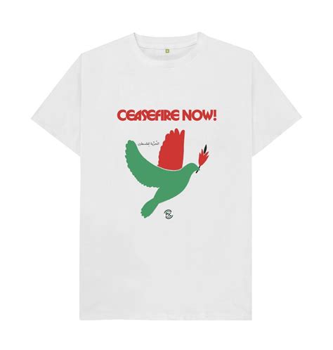 Ceasefire Now! T-Shirt – Palestine Solidarity Campaign