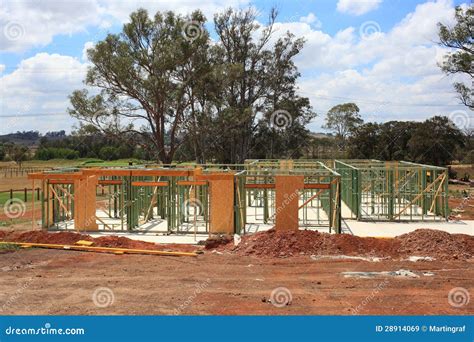 House Construction Early Stages Stock Image - Image of development ...