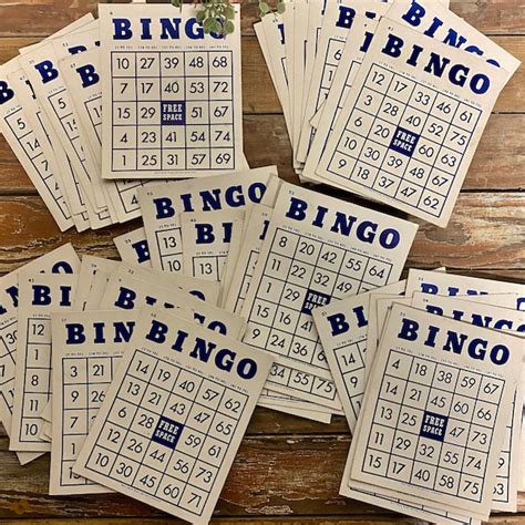 Vintage Bingo Cards - Etsy