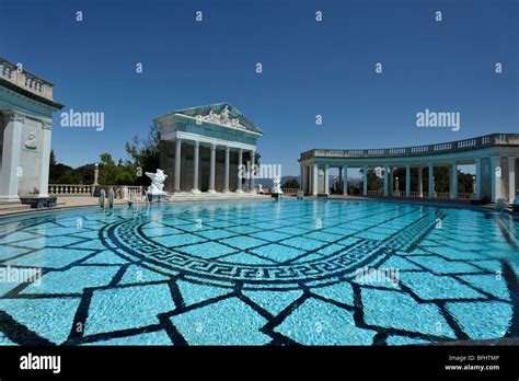 Outdoor pool in the Hearst castle in southern California, USA Stock Photo - Alamy