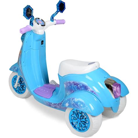 Girls Ride On 6V Disney Frozen 3 Wheel Electric Scooter Bike For Kids Xmas Gift 753864130955 | eBay