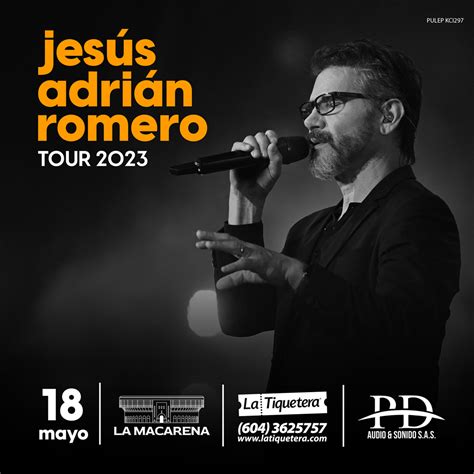 Jesus Adrian Romero Conciertos 2024 Usa