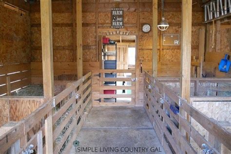 How to convert what you have into a perfect goat barn! | Goat barn, Goat house, Goat farming