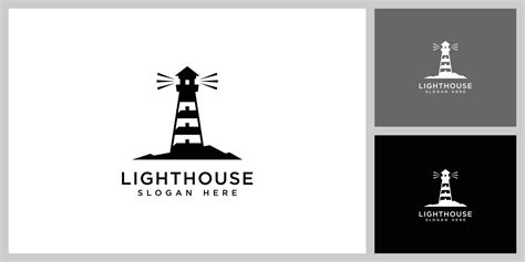 lighthouse logo vector design template 21665691 Vector Art at Vecteezy