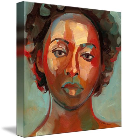 "Reflective Woman" by Keelyart Paintings | Black art painting, Painting, Poppy art
