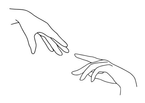 Hand Grabbing Drawing