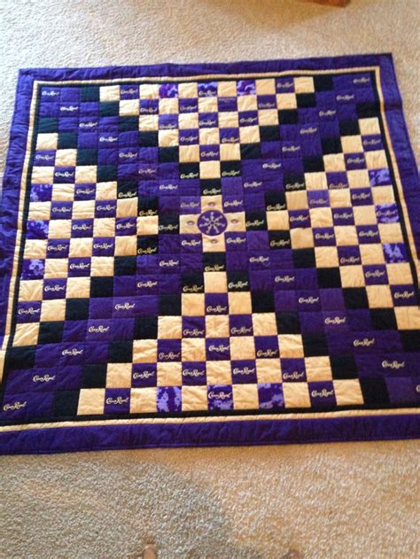 91 best Crown Royal bag quilts images on Pinterest | Crown royal quilt ...