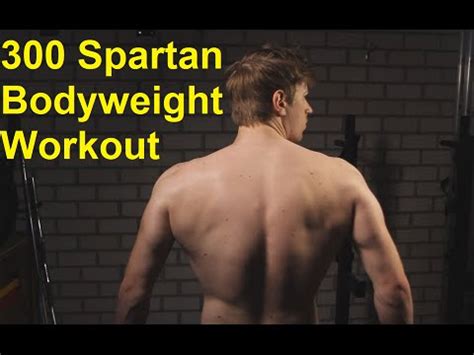 Ultimate 300 Spartan Workout: Advanced Bodyweight Edition - YouTube