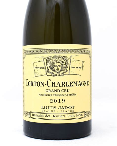 Louis Jadot, Domaine des Héritiers, Corton-Charlemagne, Grand Cru 2019 - Princeville Wine Market