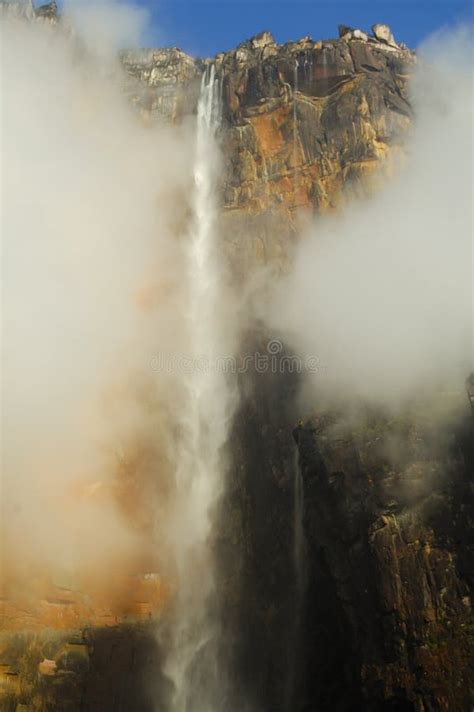 Angel Falls - Venezuela stock photo. Image of rock, forest - 38496094