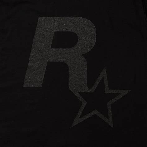 Rockstar Logo Black Out Tee | Rockstar Store