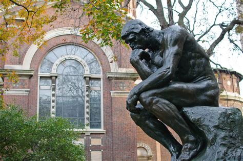 Le Penseur at Columbia University | Auguste Rodin's famous s… | Flickr