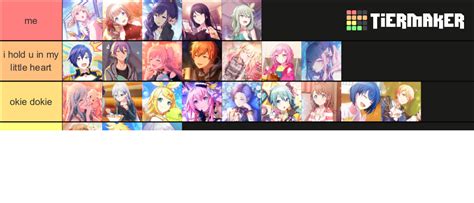 project sekai characters Tier List (Community Rankings) - TierMaker