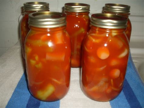 Canning Hot Dogs and Peppers Recipe