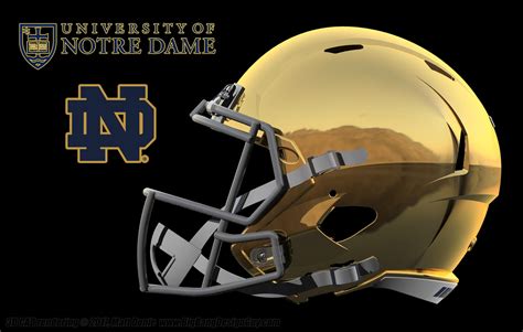 Notre Dame Football Helmet 02 by Ravendeviant on DeviantArt