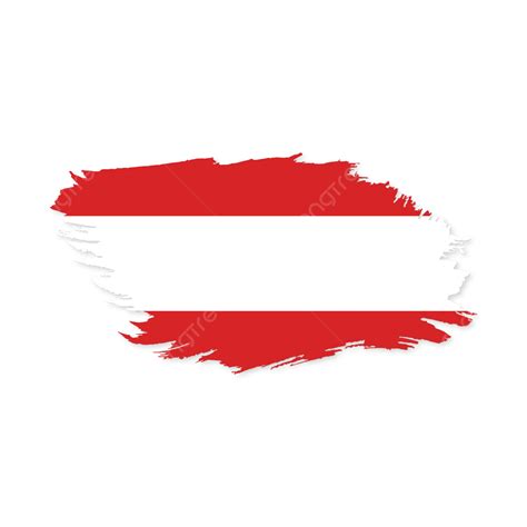 Austria Flag With Transparent Background Vector, Austria Flag, Austria Flag Design, Flag Of ...