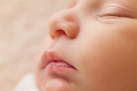 Sleeping Baby's Face · Free Stock Photo