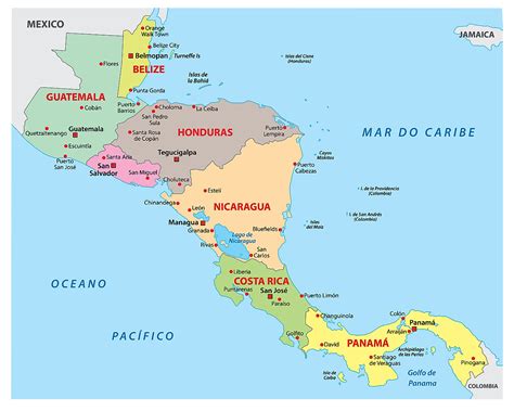 Honduras Map Central America - Gwerh