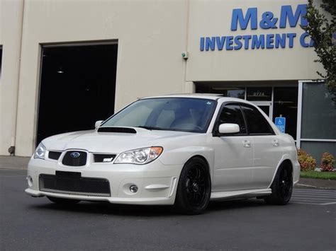 2007 Subaru Impreza WRX STI Limited / AWD/ Leather / Sunroof / 6-SPEED