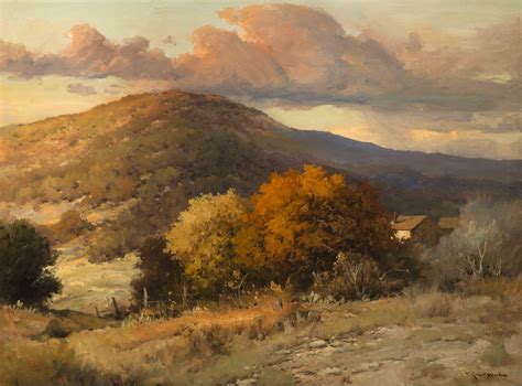 Lot - Robert Wood, Sunset in the Texas Hill Country