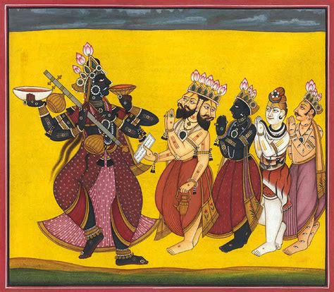 Devi Bhadrakali, Worshipped By Brahma, Vishnu, Shiva, And Indra (Tantric Devi Series) | Exotic ...