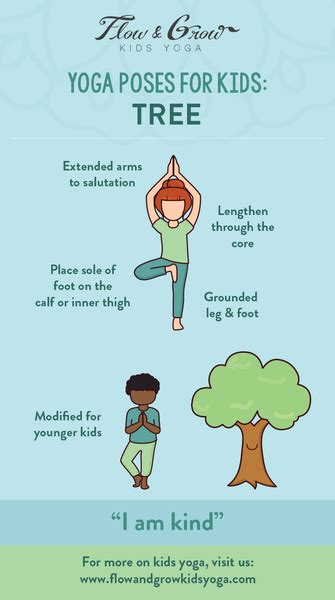 Yoga Poses for Kids: Tree Pose | Yoga Pit