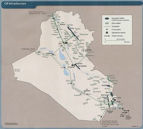 Map - Oil and gas fields, oil and gas pipelines, refineries, export terminals and US military ...