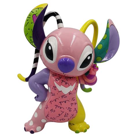 Disney Lilo & Stitch Angel Statue by Romero Britto