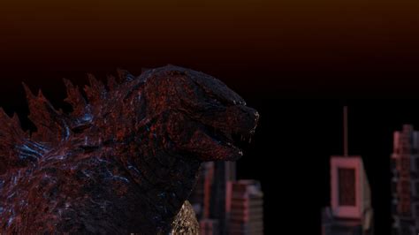 Godzilla - The Ultimate Roar 3D model animated rigged | CGTrader