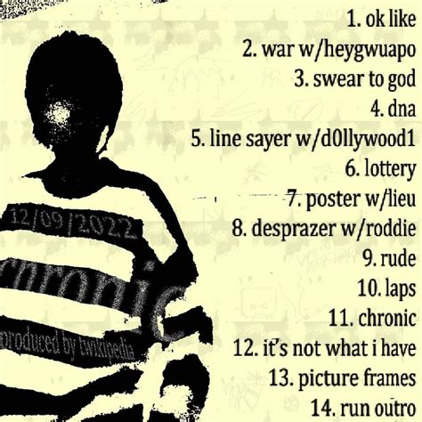 twikipedia - chronic Lyrics and Tracklist | Genius