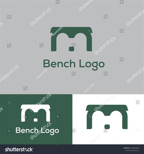 Typography Bench Logo Vector Illustration Stock Vector (Royalty Free) 1960840654 | Shutterstock