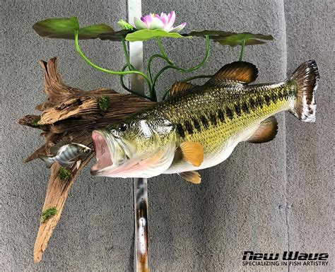 Largemouth Bass Mounts - Replica Mounts from New Wave Taxidermy