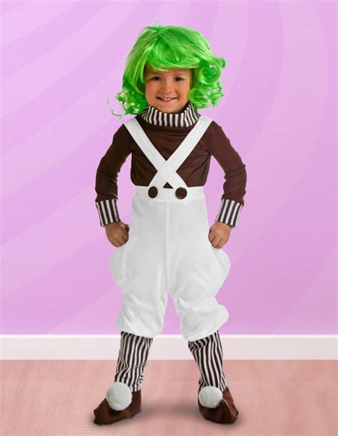 Willy Wonka and Oompa Loompa Costumes for Halloween